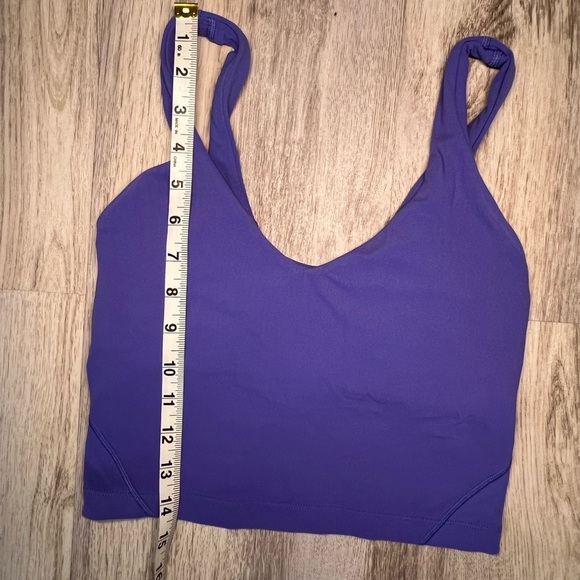Lululemon Purple V-Neck Tank Top size 2 - Picture 5 of 6